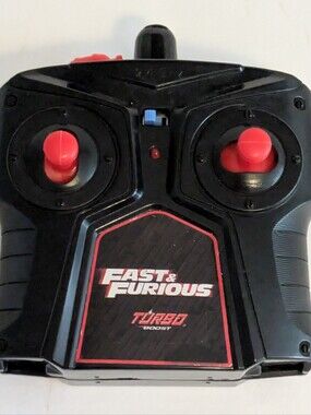 Fast & Furious Turbo Boost Black and Red Remote Controller